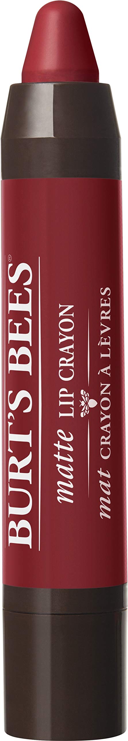 Burt's Bees 100% Natural Origin Moisturizing Matte Lip Crayon, Redwood Forest - 1 Crayon Burt's Bees