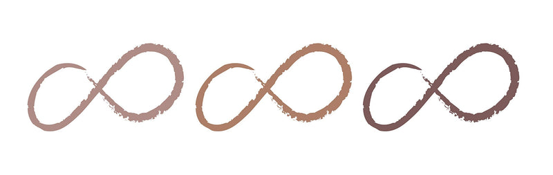 Eternal Automatic Water Resistant Eyebrow Liner Set with Shaping Comb – Long Lasting, Professional and High Precision Brow Definer with No Sharpening, Retractable Twist Up Mechanism (3 Pack) Eternal