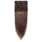 Clip in 100% Remy Human Hair Extensions 8''-24'' Full Head 8pcs 18clips Short Soft Silky Straight for Women Beauty 65g 8" / 8 inch #4 Medium Brown MY-LADY
