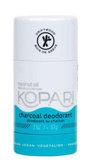 Kopari Aluminum Free Mens Charcoal Coconut Deodorant Stick | Made with Organic Coconut Oil | Non Toxic, Paraben Free, Plant Based, Gluten Free & Cruelty Free Long Lasting Natural Deodorant | 2.0 oz Kopari