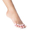 Toe Separators - Soft Two Tone Toe Spacers - Great Toe Cushions - Apply Nail Polish During Pedicure & Other Uses - Iridesi - 12 Pack Iridesi