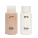 OUAI Medium Shampoo and Conditioner Set - Sulfate Free Shampoo and Conditioner for Medium Hair - Made with Keratin, Shea Butter & Avocado Oil - Free of Parabens & Phthalates (10 Fl Oz) Infinity Warehouse