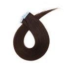 20 PCS Tape In Human Hair Extensions Double Side Tape Skin Weft Invisible Hair Extensions Hightlight Balayage Long Straight For Women (24'',50g/20pcs,