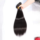 Brazilian Hair Straight 1 Bundle 20 inches 8A Grade 100% Unprocessed Virgin Straight Human Hair 1 Bundle 100g Weave Extensions Natural Color (20") Xuchang Jinhongze Fazhipin Co.,Ltd