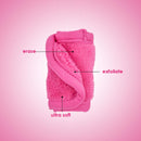 The Original MakeUp Eraser, Erase All Makeup With Just Water, Including Waterproof Mascara, Eyeliner, Foundation, Lipstick, and More (Pink Mini) Makeup Eraser