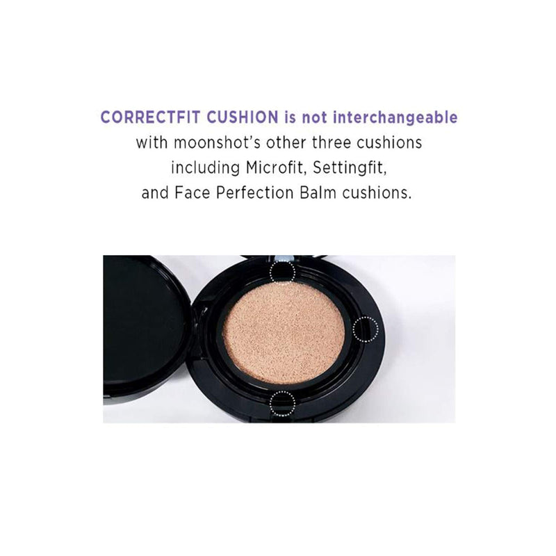 Moonshot Micro Correct Fit Cusshion#201 Beige 2019 NEW Faultless Cushioon Light Finish but Perfect Cover #Dab1079