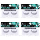 Ardell Natural Lashes False Eyelashes 109 Black (4 pack) Ardell