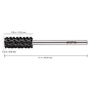 PANA Nail Carbide 5 in 1 Bit - Two Way Rotate use for Both Left and Right Handed - Fast remove Acrylic or Hard Gel - 3/32" Shank - Manicure, Nail Art, Drill Machine (Double Coarse - 2XC, Purple) PANA