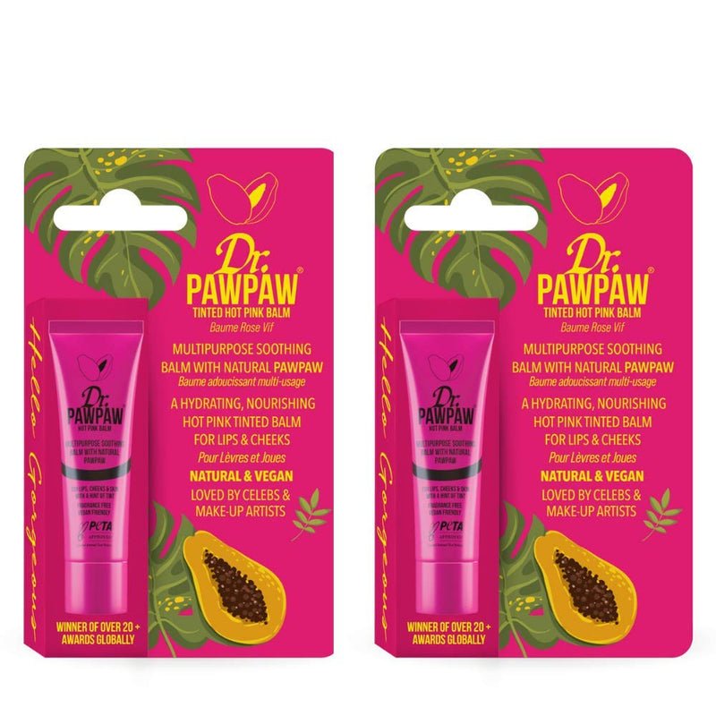 Dr. PAWPAW - Original Clear Balm, Multi-Purpose, No Fragrance Balm, For Lips, Skin, Hair, Cuticles, Nails, and Beauty Finishing (10 ml) (Shea Butter, 1 Pack) Dr. PAWPAW ORIGINAL BALM