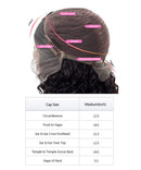 BLY 13x4 Straight Frontal Wigs Human Hair Pre Plucked Lace Front Glueless Wig for Black Women 150% Density Natural Black Brazilian Virgin Hair 12 Inch BLY