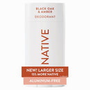 Native Aluminum Free Deodorant, Sea Salt & Cedar, Large Size Stick, 72 Hour Odor Control, for Women & Men, Contains Naturally Derived Ingredients, 3.1 oz Infinity Warehouse
