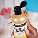 Aunt Jackie's Curls and Coils Oh So Clean Deep Moisturizing and Softening Hair Shampoo for Natural Curls, Coils and Waves, Enriched shea Butter, 16 oz Aunt Jackie's