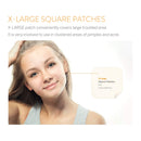 Avarelle Acne Pimple Patch (8 Count) Hydrocolloid Acne Clearing Device Acne Spot Treatment for Blemishes and Zit with Tea Tree Oil, Calendula Oil and Cica Oil for Face, Vegan, Cruelty Free Certified (SQUARE / 8 PATCHES) AVARELLE