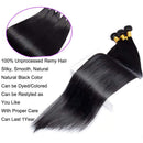 Maxine Brazilian Hair 4 Bundle 10A Virgin Unprocessed Long Straight Human Hair 28 30 32 34 inch Brazilian Straight Hair Weave Natural Black Color Maxine Store
