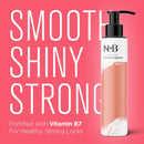 N+B Hair Volumizing Conditioner | Blue Agave Oil, Vit B7, Biotin | Revives Damaged Hair, Leaving Hair Soft & Shiny | Ideal for All Hair Types, Colored, Keratin & Chemically Treated Hair Nicole + Brizee
