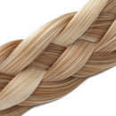 Braided Headband Hair Chunky Braided Headband Plaited Hair Band Wide Plaited Braids Elastic Stretch Braid Hairband Synthetic Hairpiece For Girls And Women (Large-five strands braided, 26/613) S-noilite