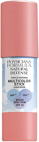 Physicians Formula Natural Defense Triple Defense Multicolor Stick with SPF 20, Soft Pink, 0.26 Ounce Physicians Formula Store