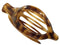 Parcelona France Wide Beak Celluloid Large Side Slide Hair Clips Volume Strong Hold No Slip Grip Girls Hair Claw Clips for Women Durable Styling Paris Hair Accessories, Made In France (Light Shell) Parcelona