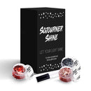 Chunky Cosmetic Holographic Glitter I Body, Face & Hair Safe I 16 Pack + 1 Glitter Glue SoJourner Bags