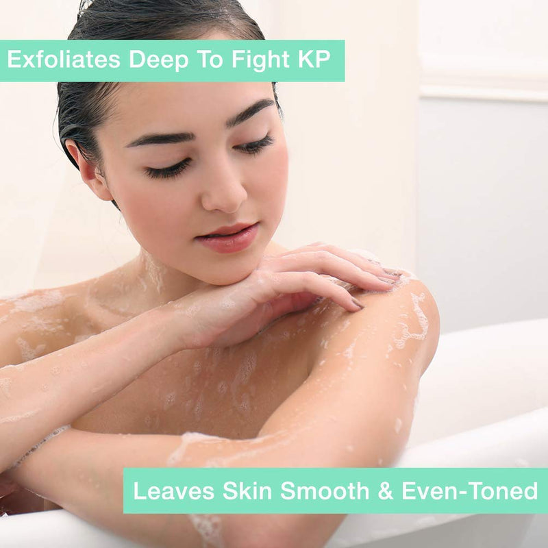 Keratosis Pilaris & Acne Exfoliating Body Wash Cleanser Plus Moisturizing Body Lotion TOUCH