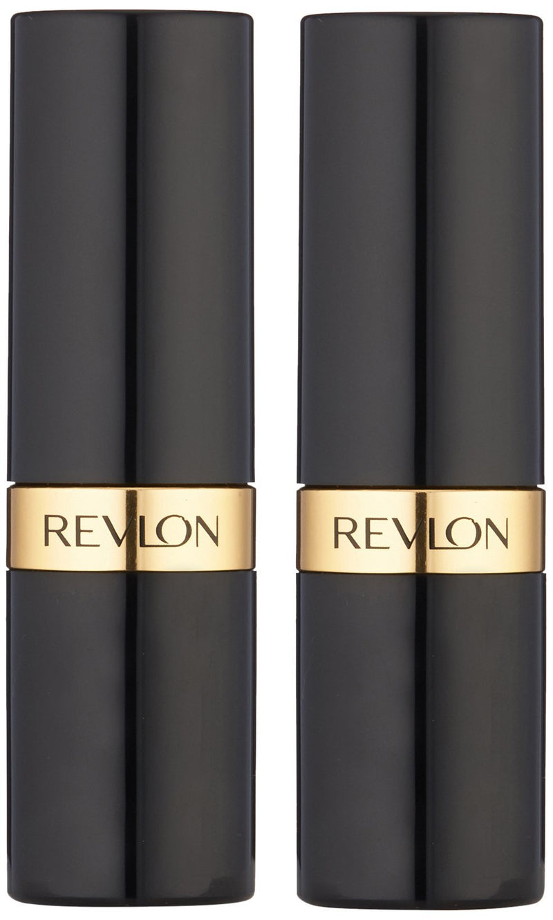 Revlon Super Lustrous Lipstick with Vitamin E and Avocado Oil, Pearl Lipstick in Brown, 300 Coffee Bean, 0.15 oz (Pack of 2) REVLON