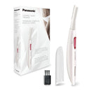 Panasonic Hair Trimmer for Women, Portable and Cordless, Designed for Gentle Hair Removal for Bikini, Underarms Legs – ES-WR50-P (White) Panasonic