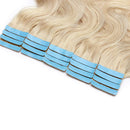14 Inch Tape in Human Hair Extensions Body Wave 20pcs 40g/pack