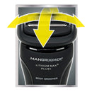 MANGROOMER - Lithium Max Plus+ Body Groomer, Ball Groomer & Body Trimmer With Free Bonus Foil Included! Private Groomer, Groin, Body Shaver (Generation 7.0) MANGROOMER Store