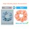 50 PCS Satin Hair Scrunchies for Curly Hair Silk Scrunchies for Hair Satin Hair Accessories for Girls Scrunchy Hair Tie Ropes for Teens Hair Accessories with Gift Bag Yanwenx