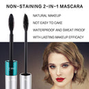 NaSeny 4D Silk Fiber Lash Mascara - 2 in 1 Thrive Liquid Lash Extension Mascara Waterproof Black Mascara Christmas gifts for women NaSeny
