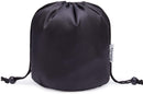 Barrel Makeup Bag Travel Drawstring Cosmetic Bag Toiletry Organizer Waterproof for Women and Girls (Small, Black) Narwey Store