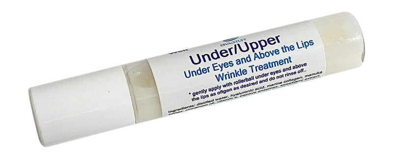 Under/Upper Under Eye and Above The Lips Wrinkle Treatment, New and Improved Formula, With Manuka Honey, Hyaluronic Acid, Argan Oil, Papaya, Marine Collagen and More, By Diva Stuff Diva Stuff