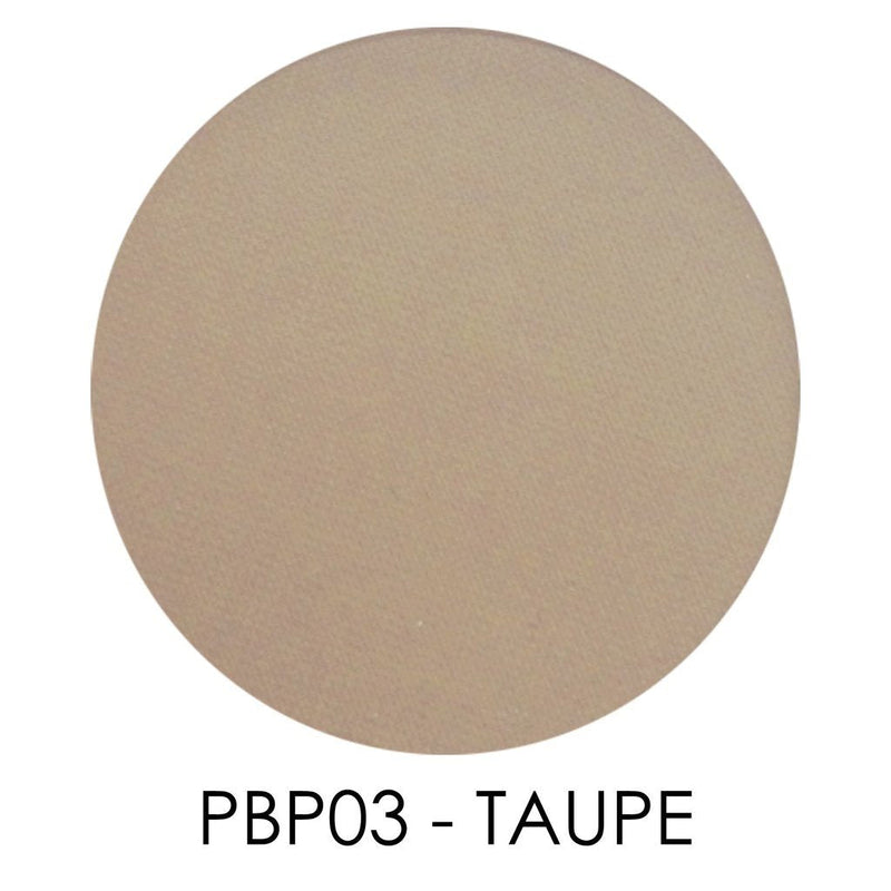 Palladio Brow Powder for Eyebrows, Soft and Natural Eyebrow Powder with Jojoba Oil & Shea Butter, Helps Enhance & Define Brows, Compact Size for Purse or Travel, Includes Applicator Brush, Taupe Palladio