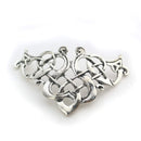 Tinsow 2 Pcs Silver Celtic Hair Slide Hairpins Hair Accessories Hair Clips, Creative Hair Barrette Minimalist Hair Claw Hair Pin Hair Accessories for Women (Style C H) Tinsow