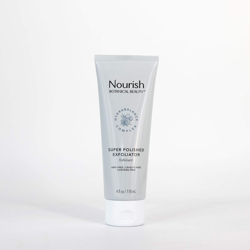 Nourish Botanical Beauty | Super Polished Exfoliator | GMO-Free, Cruelty Free, 100% Vegan (4oz) Nourish Organic
