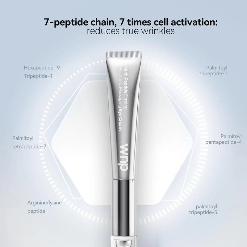 Eye Cream|Wrinkle Eraser Massaging Eye Cream, Multi-peptide Firming Eye Tightener, Anti-Aging Eye Cream for Puffiness and Bags Under Eyes Cream|Electric Massage Eye Cream Infinity Warehouse