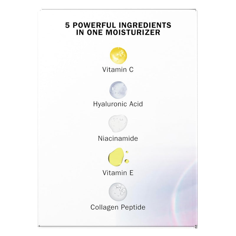 Olay Super Cream with Sunscreen SPF 30, 1.7 oz, Ultra Lightweight Face Moisturizer - Vitamin C & E, Hyaluronic Acid, Niacinamide, Collagen Peptide - Hydrate, Smooth, Brighten, Firm, and Protect - Infinity Warehouse