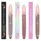 Eyelash Glue Pen Latex-Free Lash Glue Liner Self-Adhesive Eyeliner Pen 2 in 1 Eye Liner Pen lash Glue Pen Strong Hold Waterproof Eyelash Glue for False Lashes (3PCS, Mixed） CMNRO
