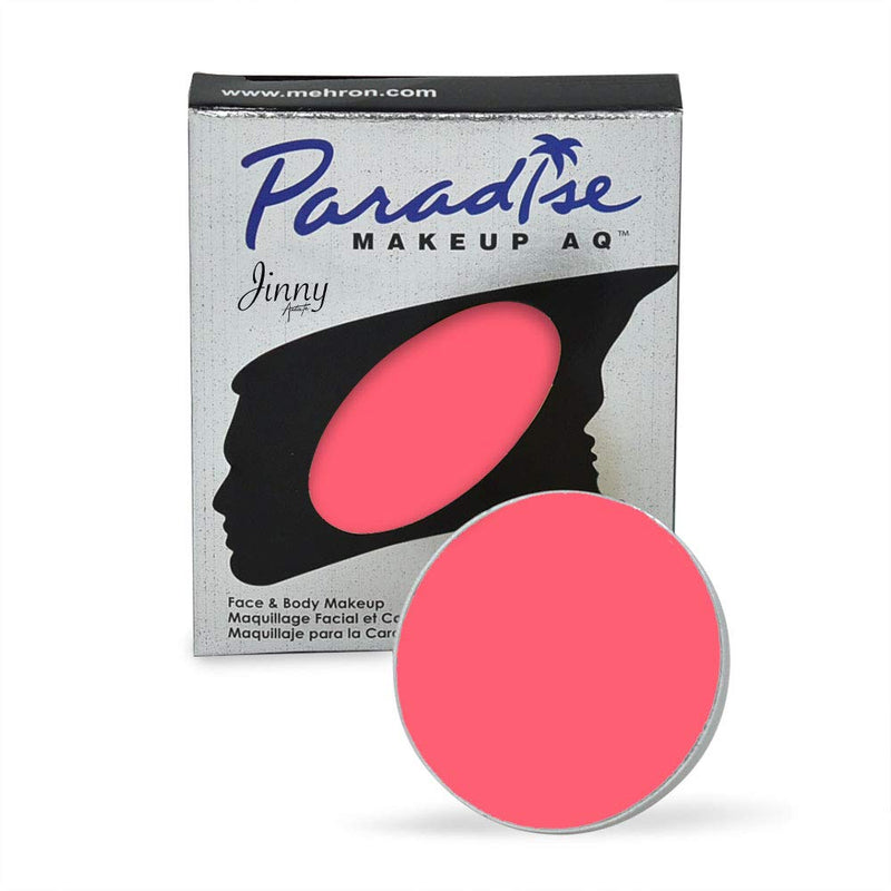 Mehron Makeup Paradise Makeup AQ Refill (.25 oz) (LIGHT PINK) Mehron