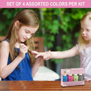 Karma Kids Nail Polish Box Set No. 1 Natural Safe Nail Polish for Little Girls - Non-Toxic, Vegan, and Cruelty Free – Quick Dry Kids Friendly karma organic