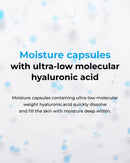 BOM Hyaluronic Acid Moisturizing Serum 1.69 fl oz, Lightweight Vegan Facial Serum with Moisture Capsules and Vitamins, Deep 20 Layer Hydration, Face Plumping, Hypoallergenic, Dry Skin Korean Skincare Infinity Warehouse