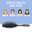 Wet Brush Original Detangler Brush - Doodle, Hipster - All Hair Types - Ultra-Soft Bristles Glide Through Tangles with Ease - Pain-Free Comb for Men, Women, Boys & Girls Wet Brush