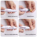 Electric Nail Drill Manicure & Pedicure Care Set，Mini Nail Kit System for Buffing, Grooming, and Polishing of Nails at Home FATUXZ