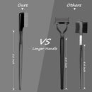 Eyelash Curlers Eyelashes Eyelash Comb Separator, lash Eyelash Brush Makeup Mascara Applicator with Metal Teeth—Must-Have Makeup Tool. (2 psc) Adonop