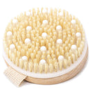 Dry Brushing Body Brush - Round Exfoliating Brush, Body Brush, Dry Brush for Cellulite and Improved Lymphatic Drainage Massager & Body Scrubber Brush for Skin & Body Exfoliator, Skin Brush… Beauty by Earth