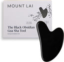 Mount Lai Rose Quartz Gua Sha Facial Tool – The Stone of Graceful Radiance – 100% Genuine Rose Quartz Stone Face Sculpting Tool for Lymphatic Drainage, Puffiness Reduction & Graceful Beauty Infinity Warehouse