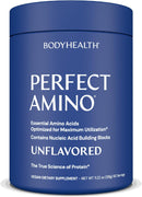 BodyHealth PerfectAmino Powder - BCAA and EAA Powder for Pre and Post Workout - Amino Acid Energy Drink for Men and Women to Support Lean Muscle and Recovery - Strawberry - 30 Servings Infinity Warehouse