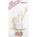 Pana 3/32" Professional Quality White Ceramic Ball Shaped Carbide Nail Drill Bit Medium Grit PANA