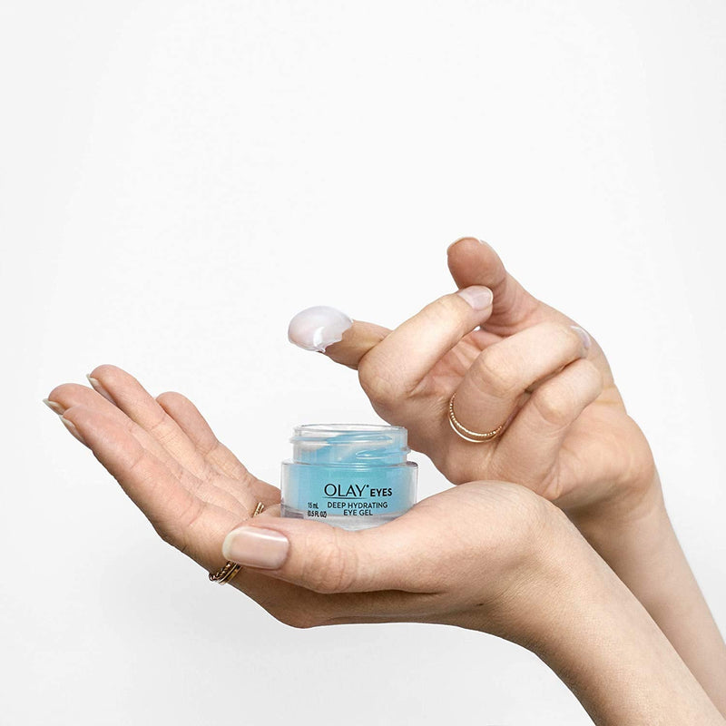 Olay Deep Hydrating Eye Gel with Hyaluronic Acid for Tired Eyes, 0.5 fl oz Olay