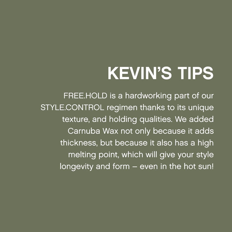 KEVIN.MURPHY FREE.HOLD - Hair Styling Paste - For All Types - Medium Hold - Hair Breakage Prevention - Styling Product - Paraben Free Hair Care - 100 g / 3.5 oz Infinity Warehouse